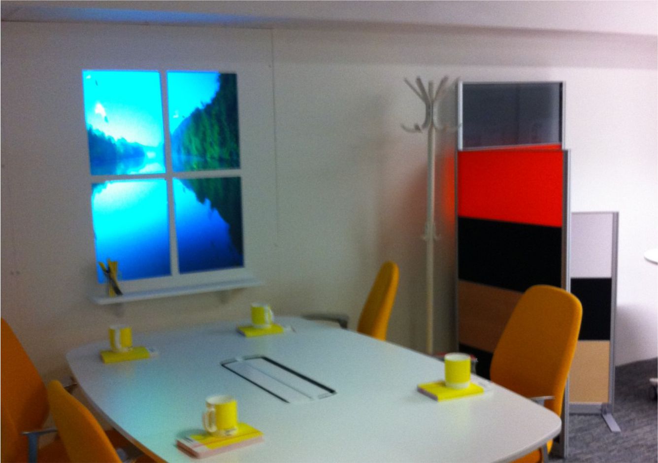 Room With a View Basement Digital Window